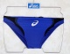 C622) Men's swimsuit asics AMA88T: 　　  B/B/N/W