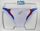 C094) Men's swimsuit asics AMA88T: 　　  W/B/R/G